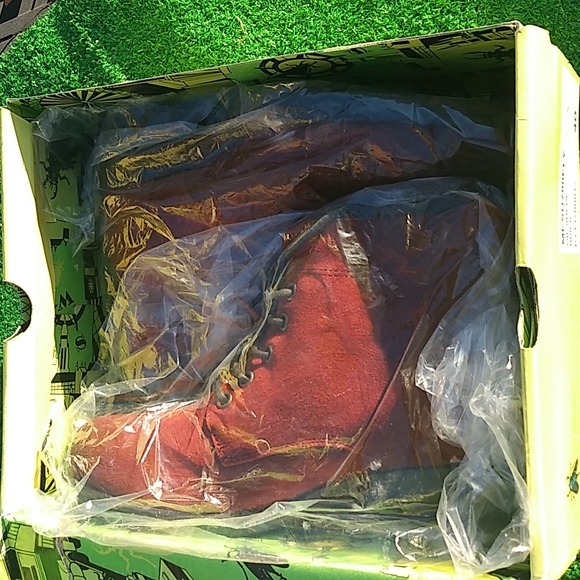 Fly London Mesu Brick Suede Lace Up Boots EU 40 US9/9.5 NIB - Picture 3 of 15